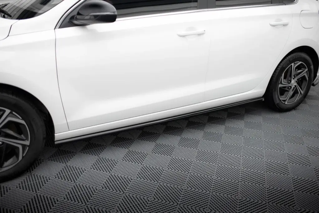 Side Skirts Diffusers compatible with Hyundai I30 N-Line / Standard Hatchback / Fastback Mk3 Facelift