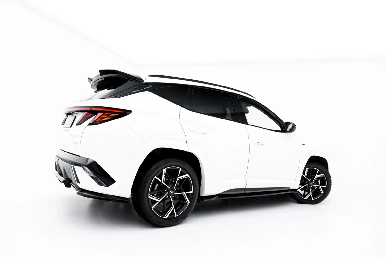 Side Skirts Diffusers compatible with Hyundai Tucson N-Line Mk4 Facelift