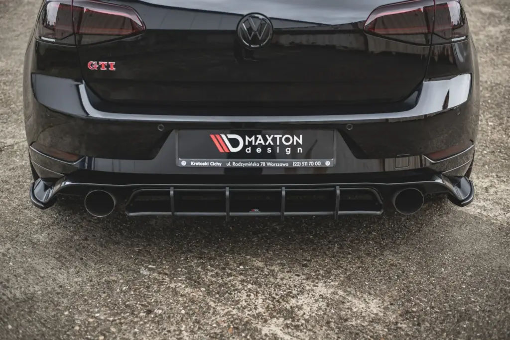 Rear Diffuser Street Pro compatible with VW Golf 7 GTI TCR