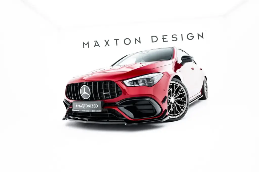 Front Splitter V.5 compatible with Mercedes-AMG CLA 45 Aero C118