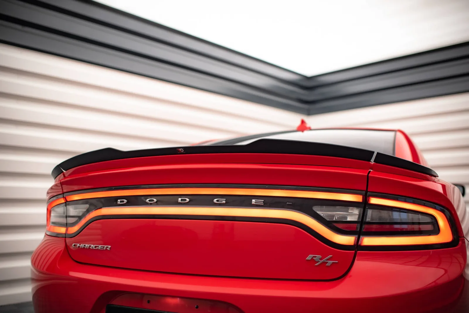 Set of Spoiler Extensions compatible with Dodge Charger RT Mk7 Facelift
