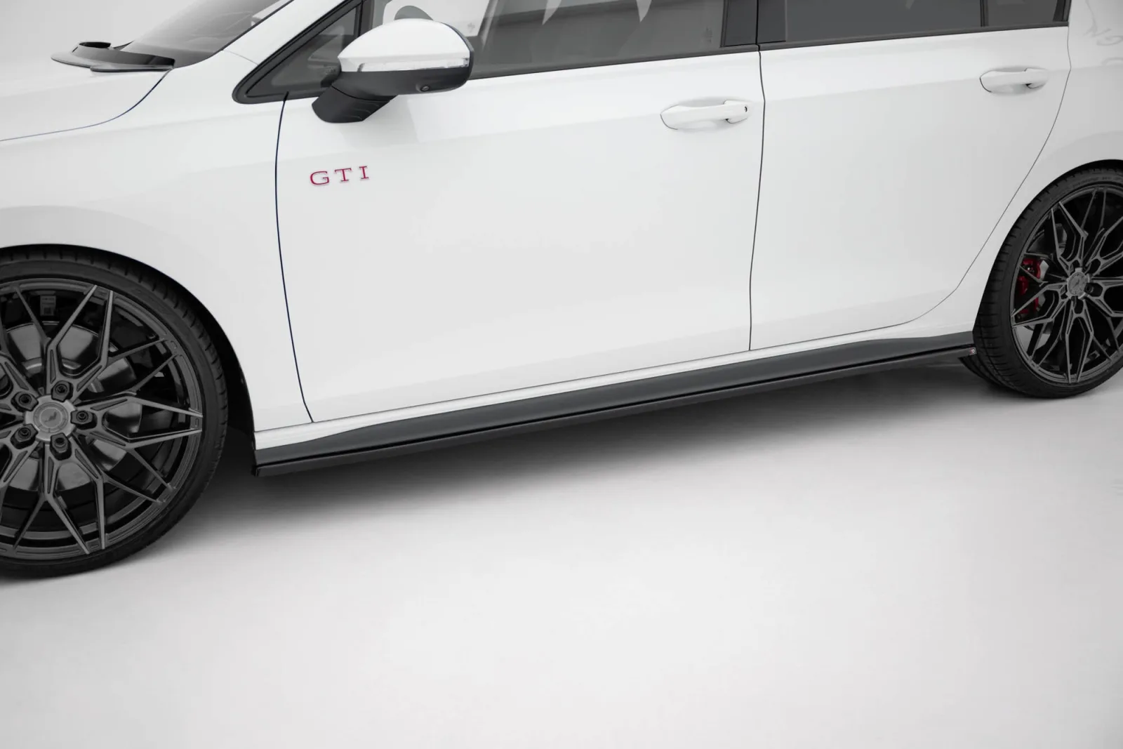 Side Skirts Diffusers V.1 compatible with Volkswagen Golf GTI / GTE / GTI Clubsport / GTD / R-Line Mk8