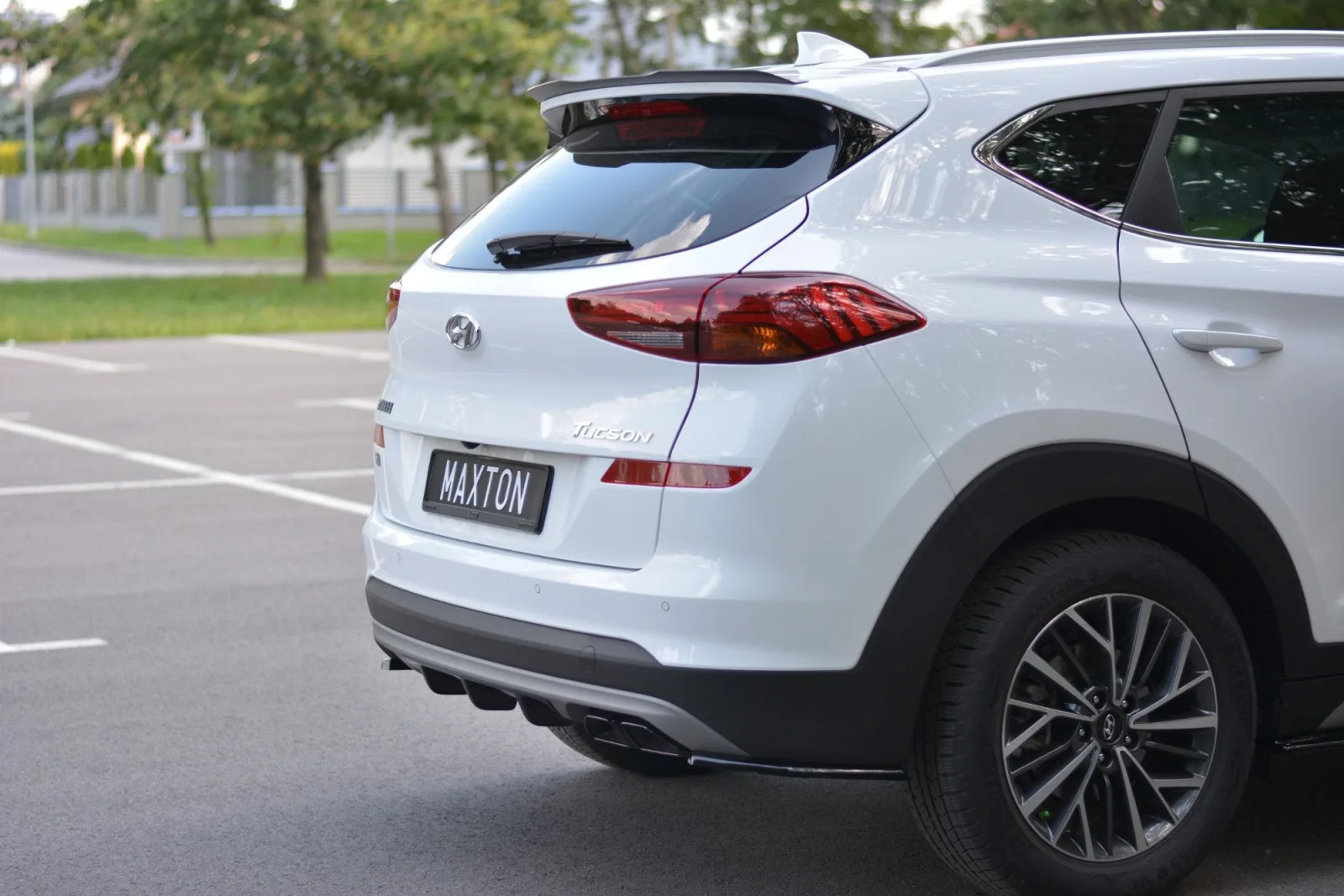REAR VALANCE compatible with Hyundai Tucson Mk3 Facelift