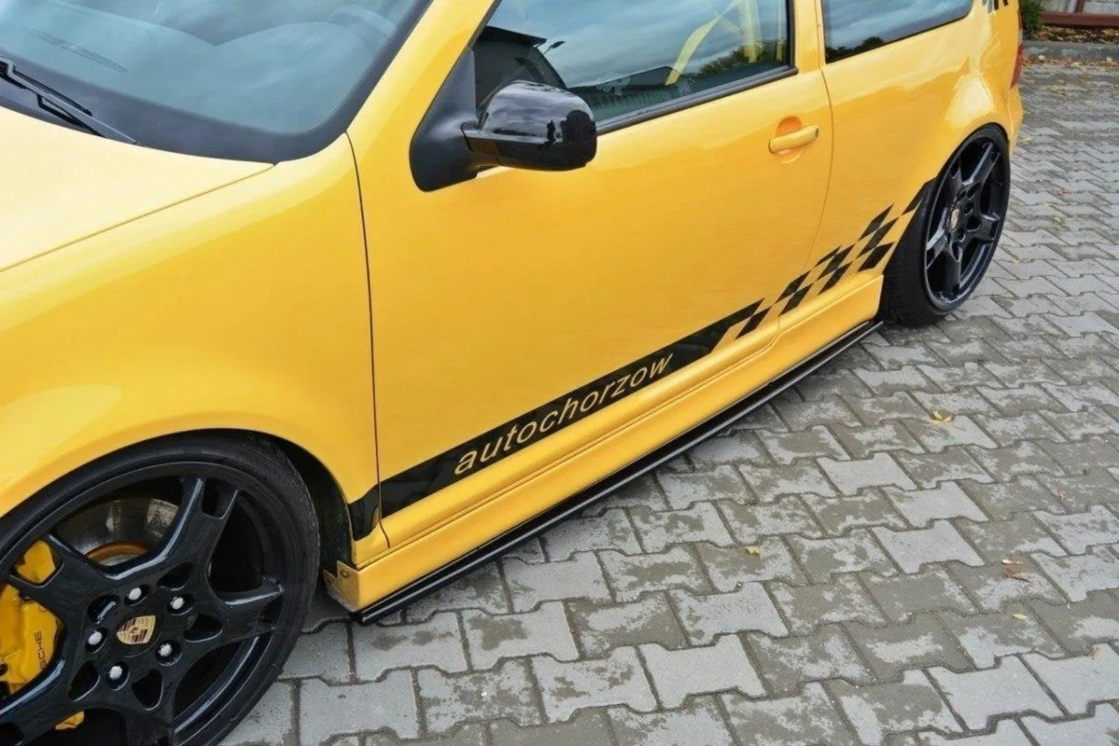 Side Skirts Diffusers compatible with Volkswagen Golf R32 Mk4