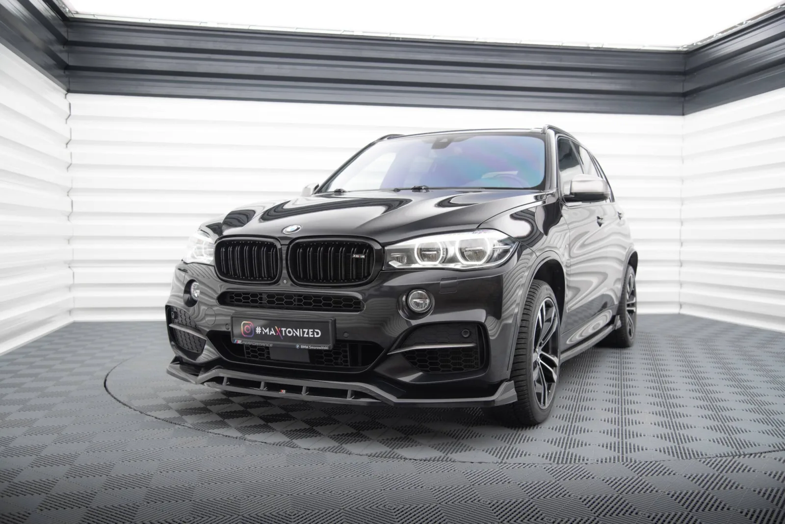 Front Splitter V.3 compatible with BMW X5 M-Pack F15