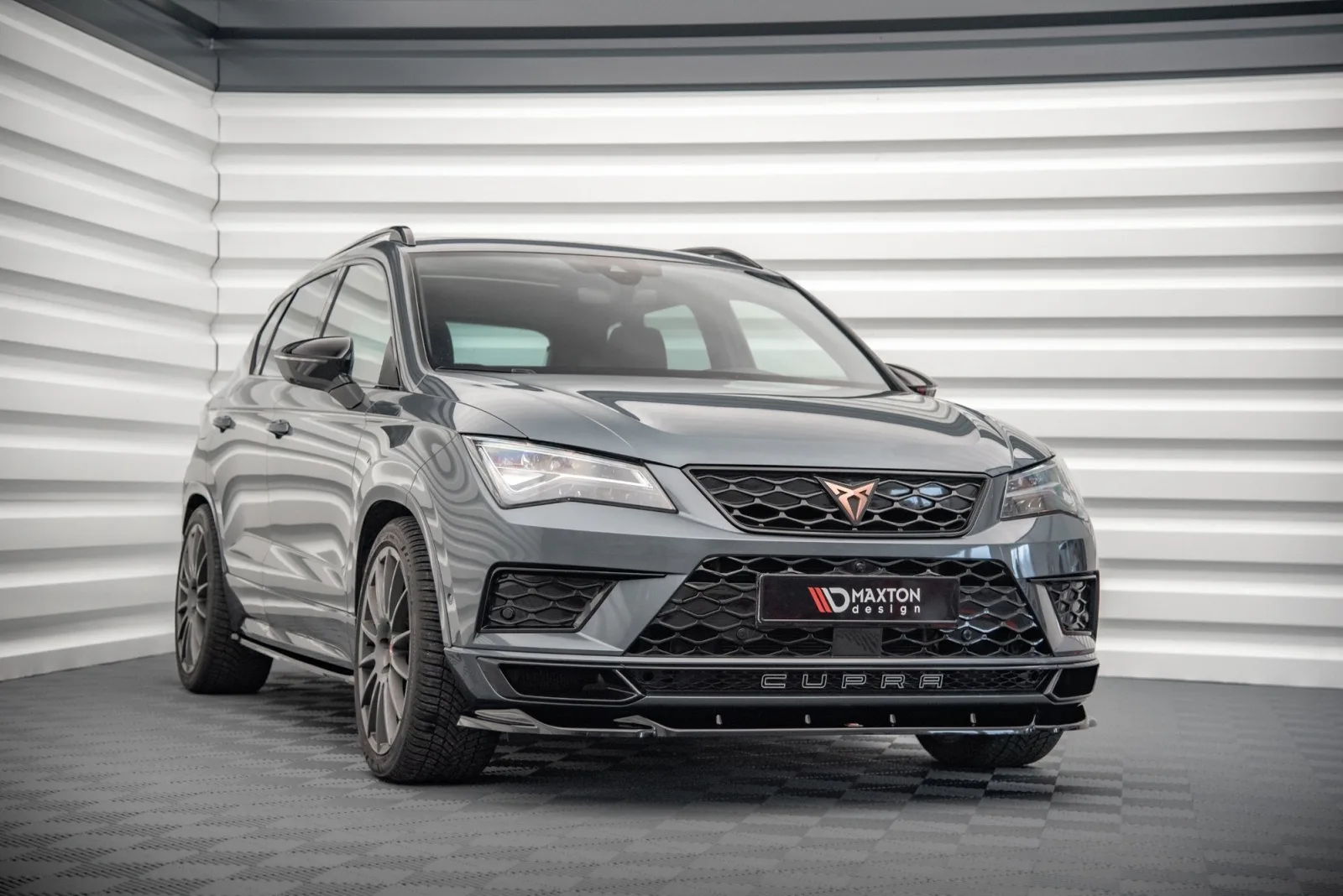 Front Splitter V.2 compatible with Cupra Ateca Mk1