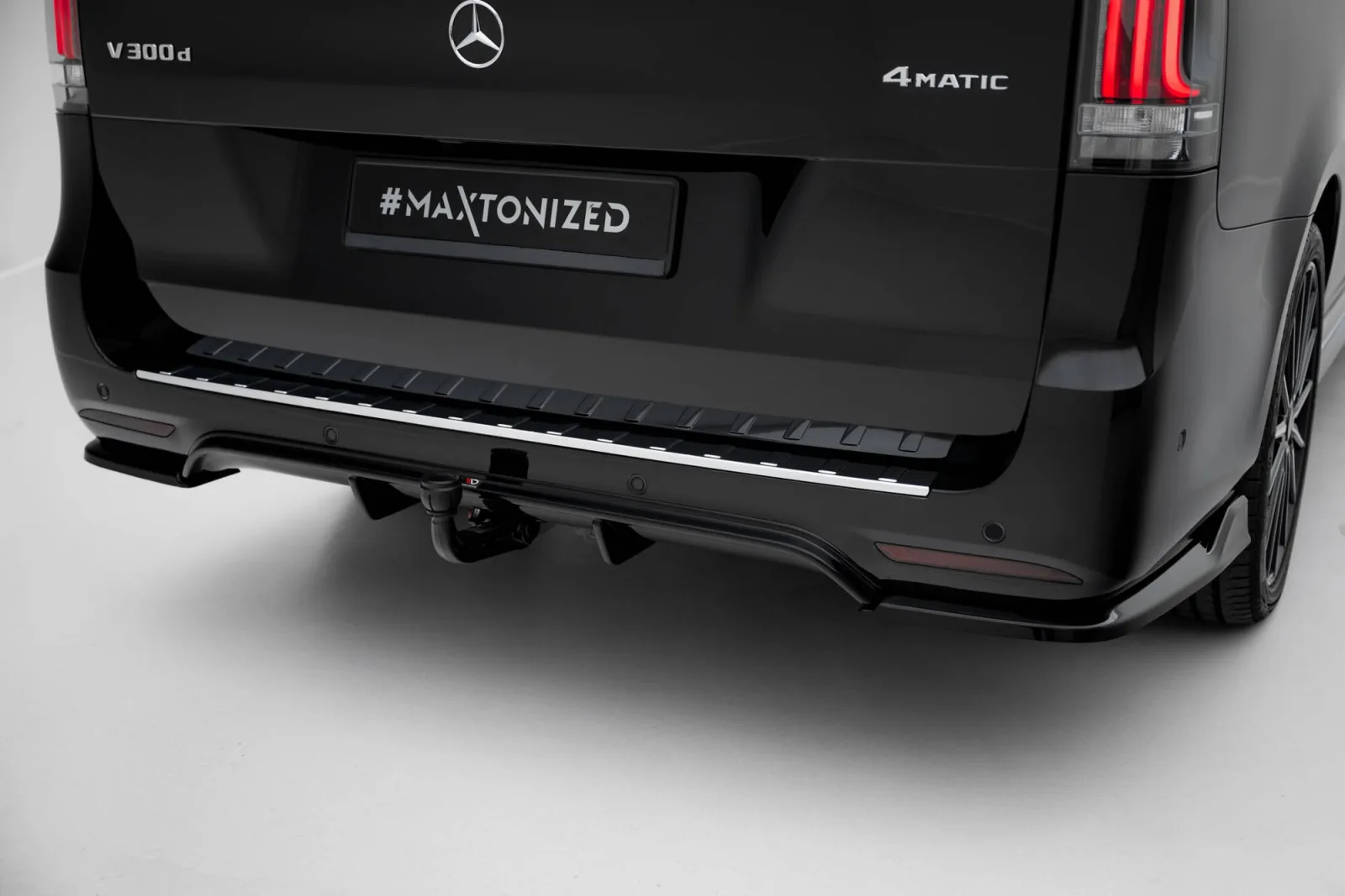 Rear Valance compatible with Mercedes-Benz V-Class AMG-Line W447 Facelift 2