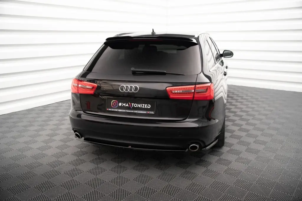 Rear Side Splitters V.2 compatible with Audi A6 Avant / Sedan C7