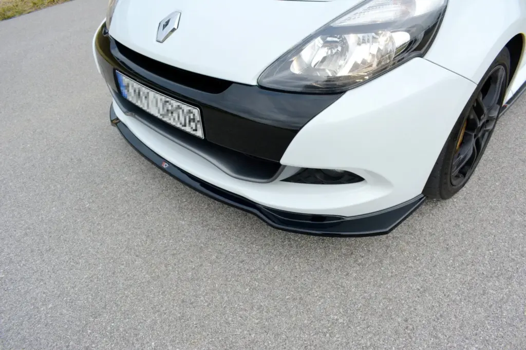 Front Splitter V.1 compatible with RENAULT CLIO MK3 RS FACELIFT