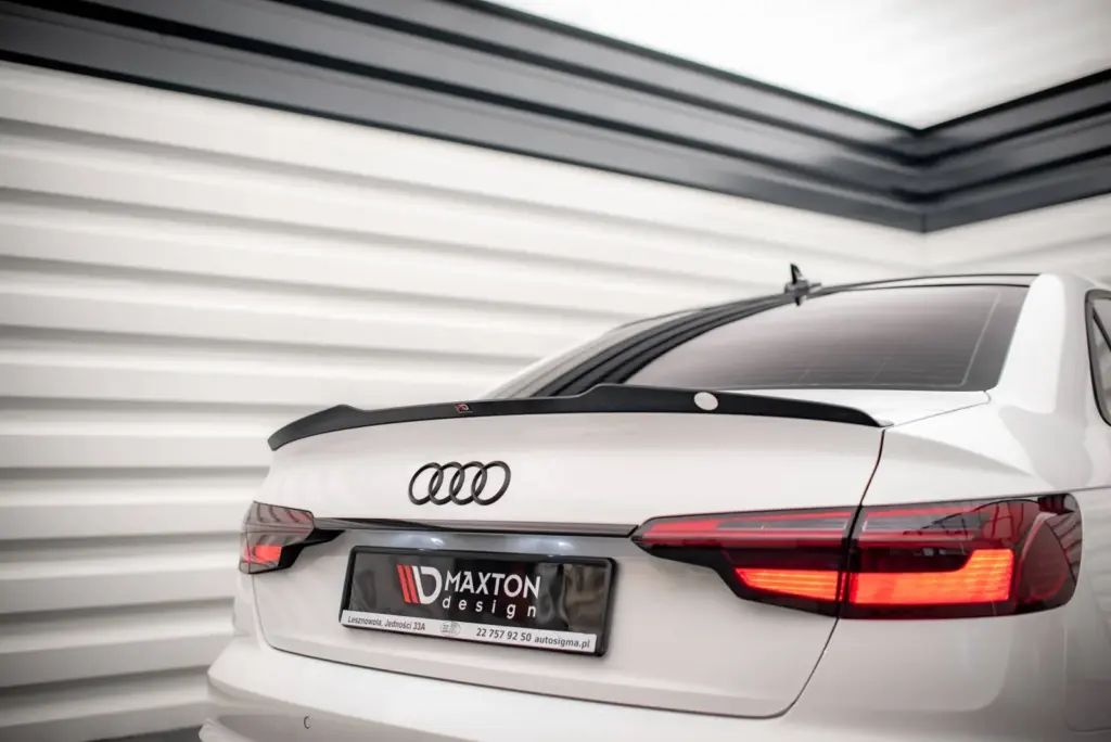 Spoiler Cap V.1 compatible with Audi S4 / A4 Standard / S-Line / Competition Sedan B9 / B9 Facelift