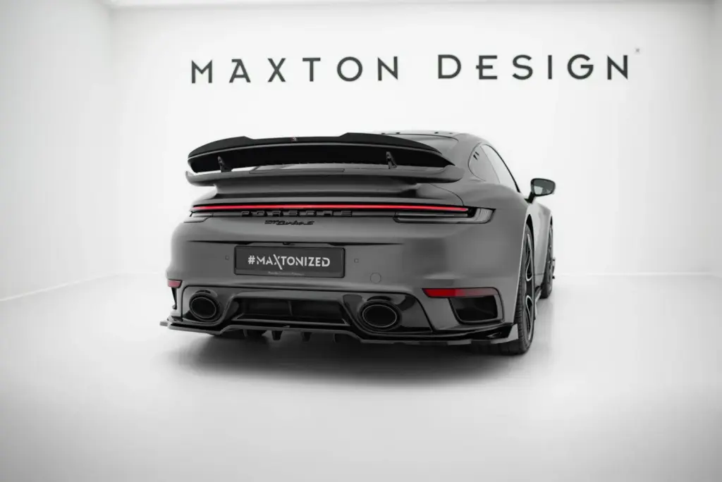 Rear Splitter (With Diffuser) compatible with Porsche 911 Turbo S Sport Package 992