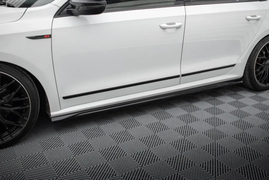 Side Skirts Diffusers compatible with Volkswagen Passat GT B8 Facelift USA