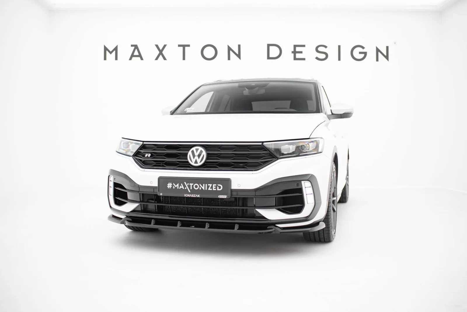 Front Splitter compatible with Volkswagen T-Roc R Mk1