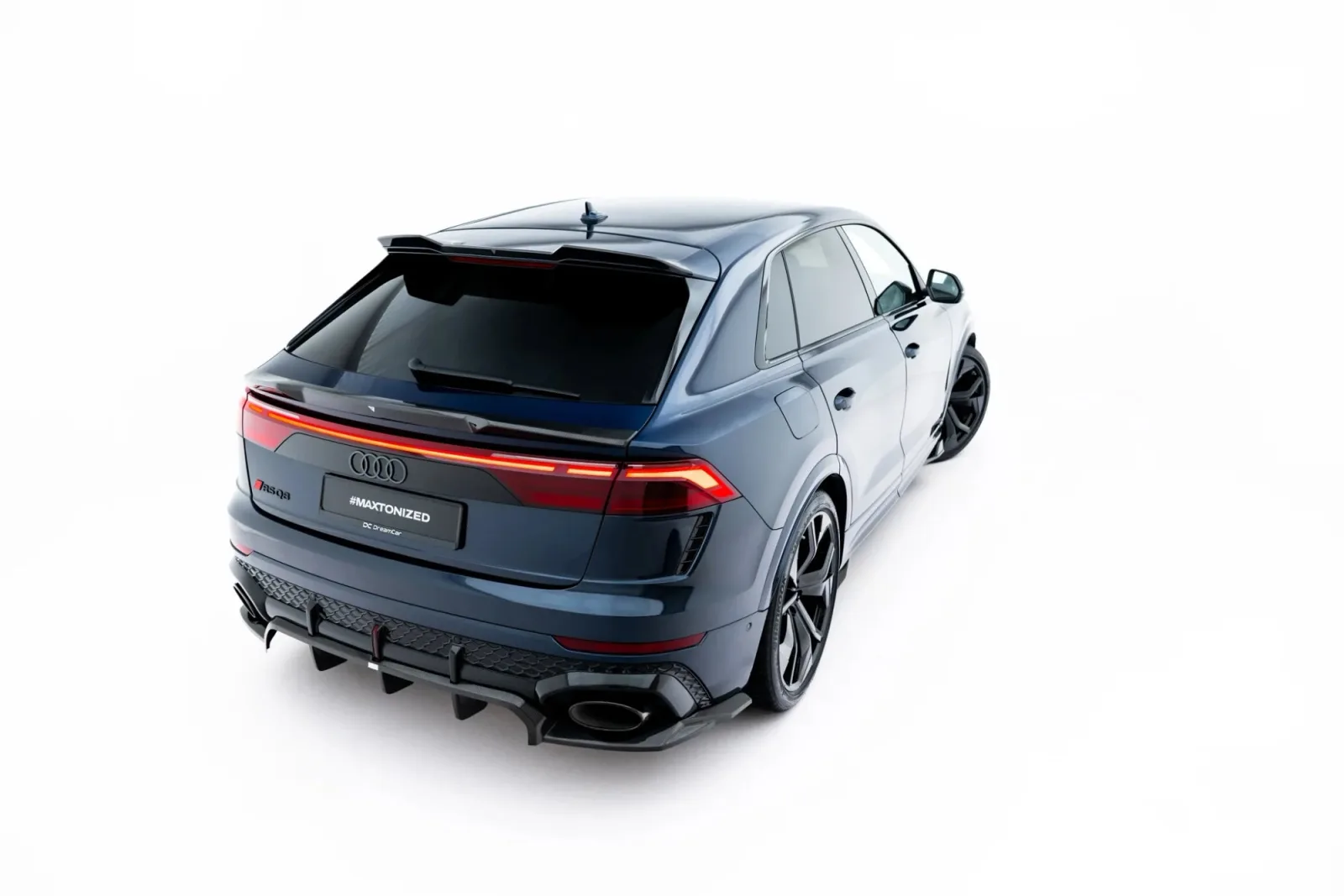 Carbon Spoiler Rear Boot Lid (Upper) Prepreg compatible with Audi RSQ8 Mk1 Facelift