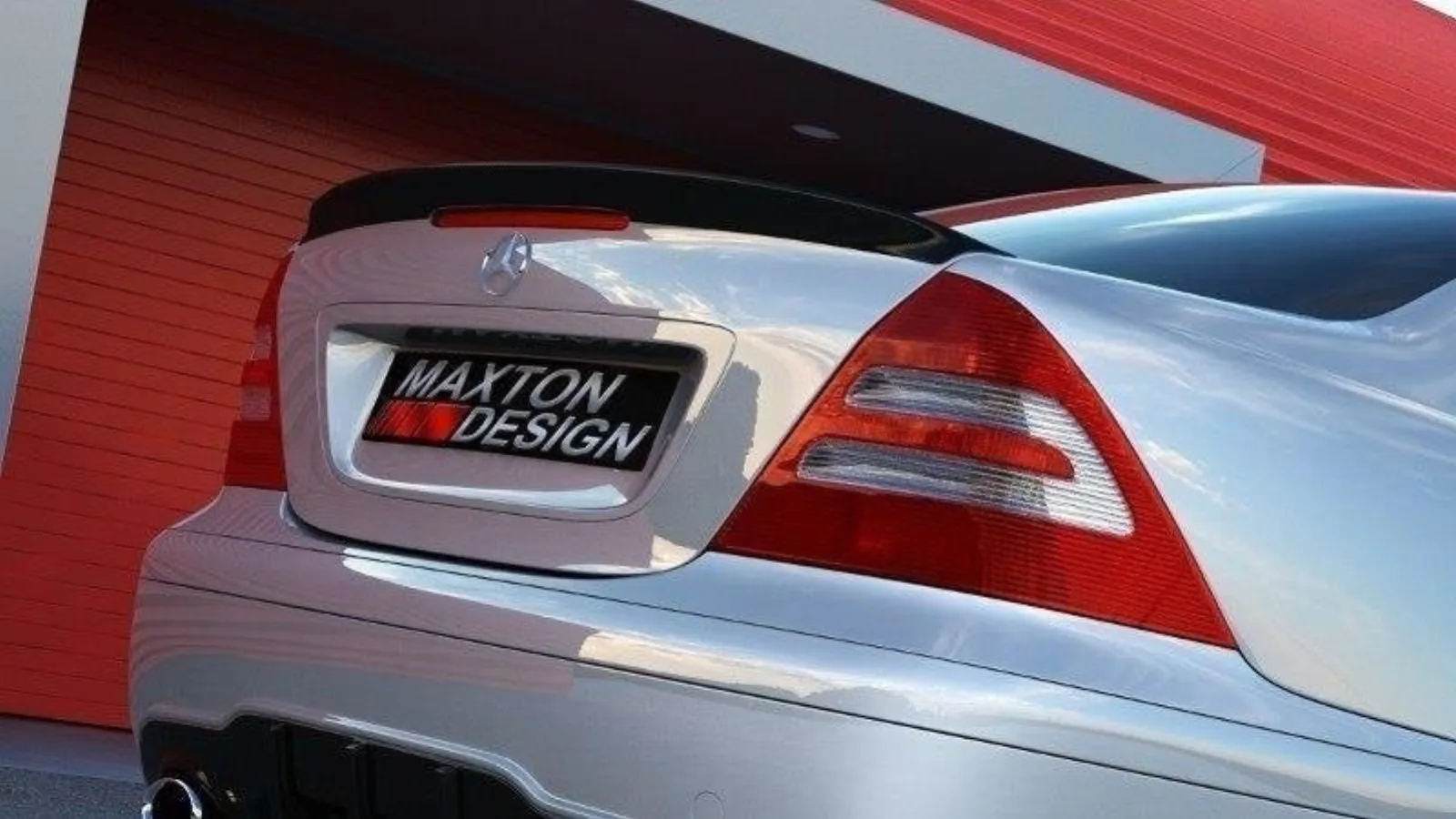Spoiler Rear compatible with Mercedes C-Class W203