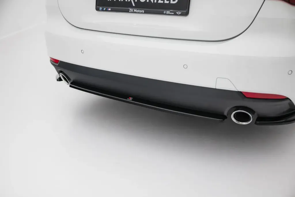 Rear Splitter Central compatible with BMW 4 Coupe / Cabrio G22 / G23