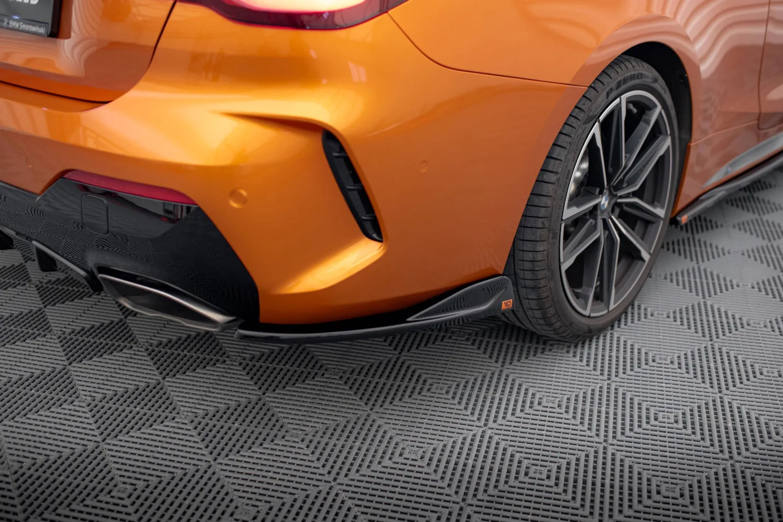 Rear Side Splitters V.2 compatible with BMW 4 M440i G22 / G23 / G22 Facelift / G23 Facelift