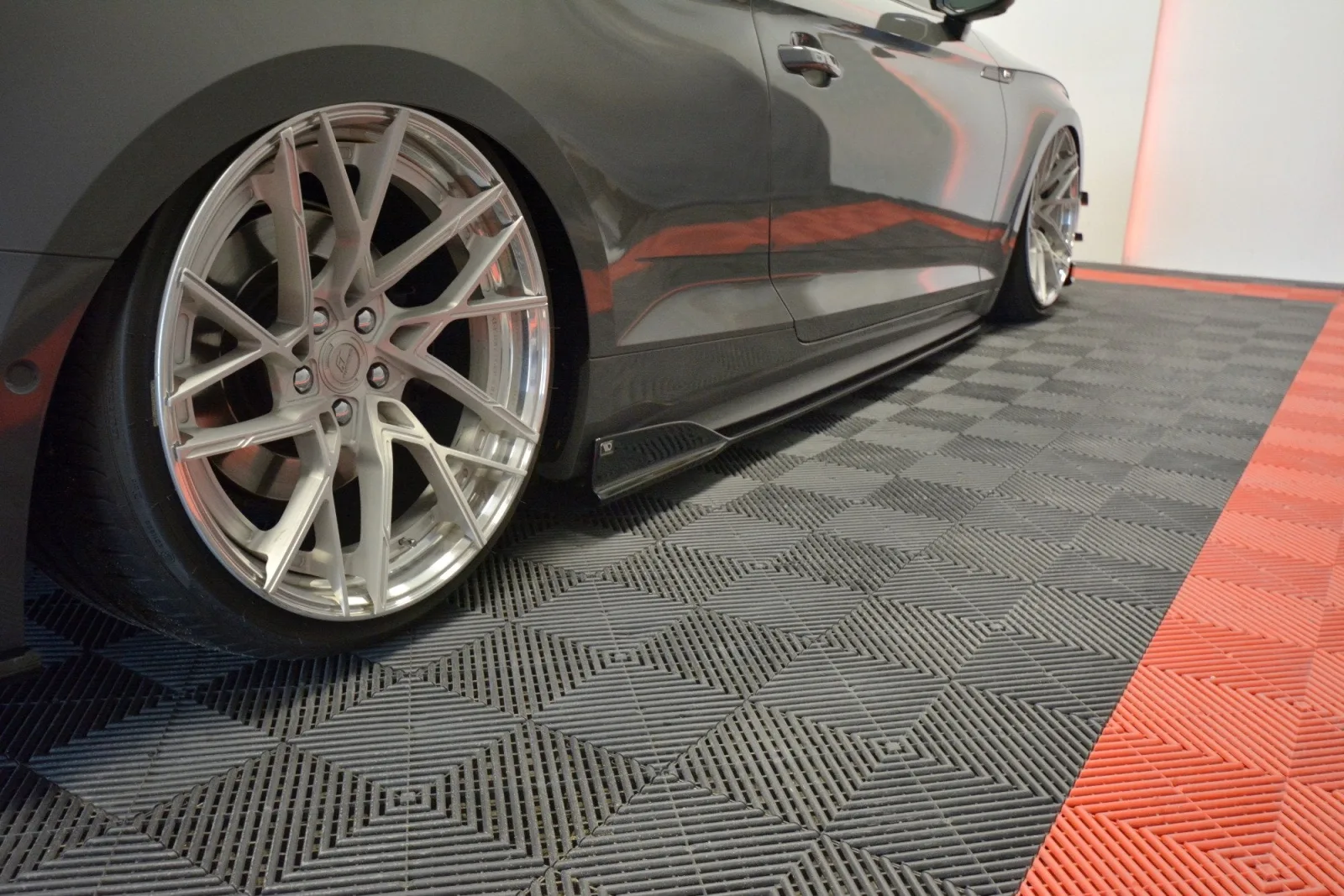 Side Skirts Diffusers compatible with Audi S5 / A5 S-Line F5 Coupe