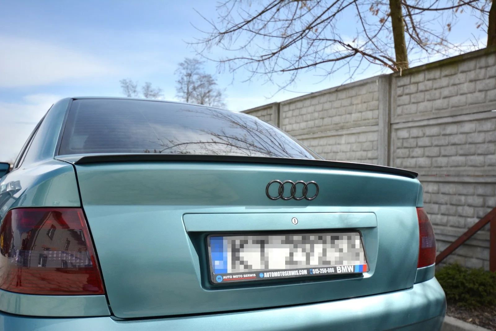 Spoiler Cap compatible with Audi A4/S4 B5 Sedan