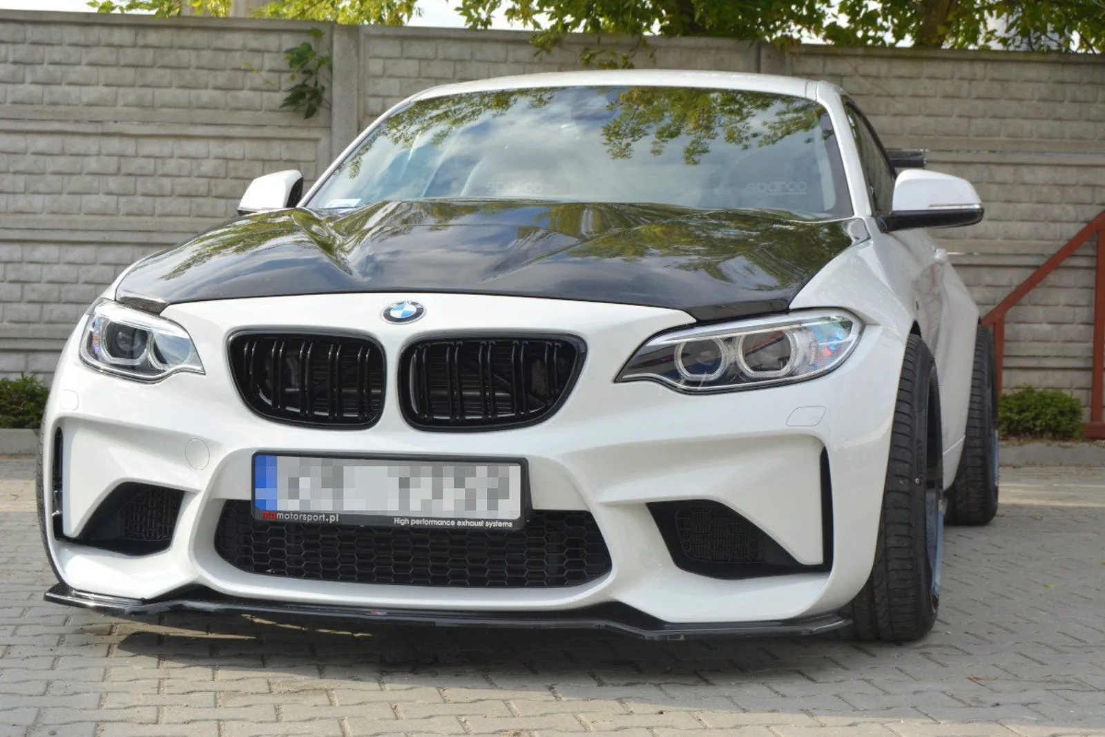 Front Splitter compatible with BMW M2 (F87) COUPÉ