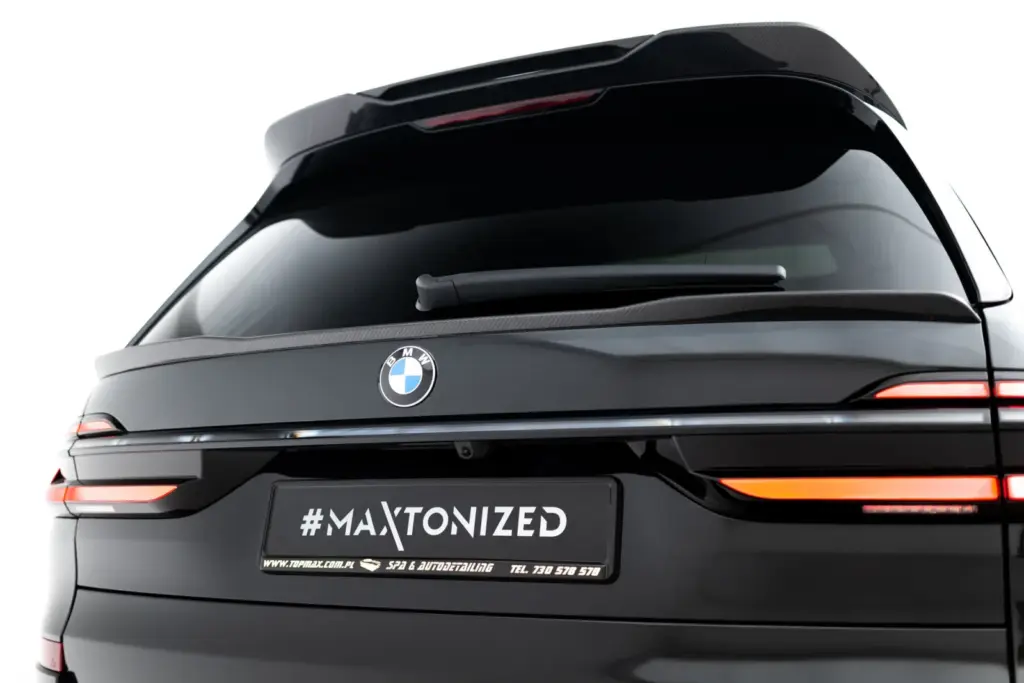 Carbon Spoiler Rear Boot Lid (Lower) Prepreg compatible with BMW X7 M-Pack G07 Facelift