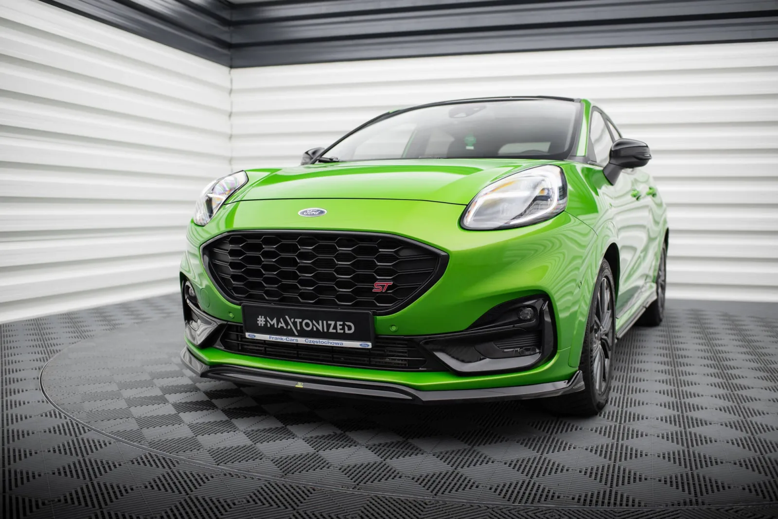 Front Splitter V.2 compatible with Ford Puma ST / ST-Line Mk1