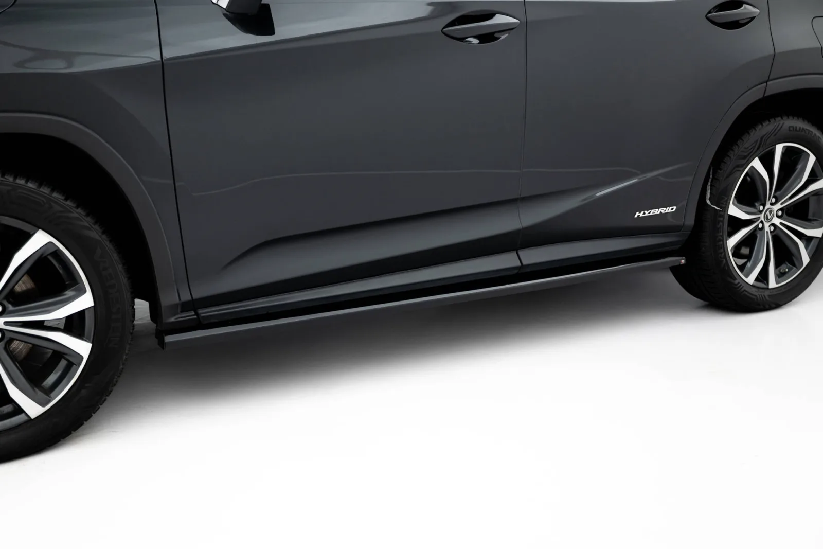 Side Skirts Diffusers compatible with Lexus RX Mk4 Facelift (Version without factory side steps)