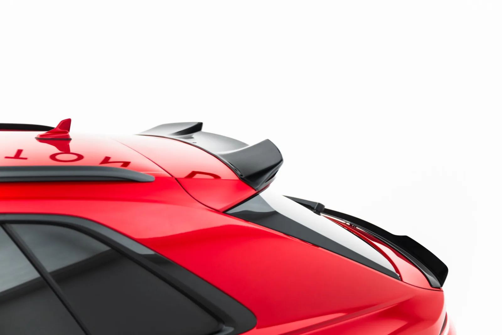 Upper Spoiler Extension 3D compatible with Audi RSQ8 Mk1 Facelift