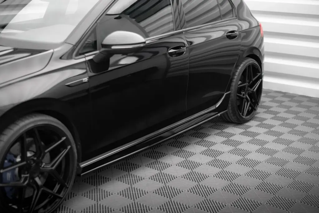 Side Skirts Diffusers V.3 compatible with Volkswagen Golf R Hatchback Mk8