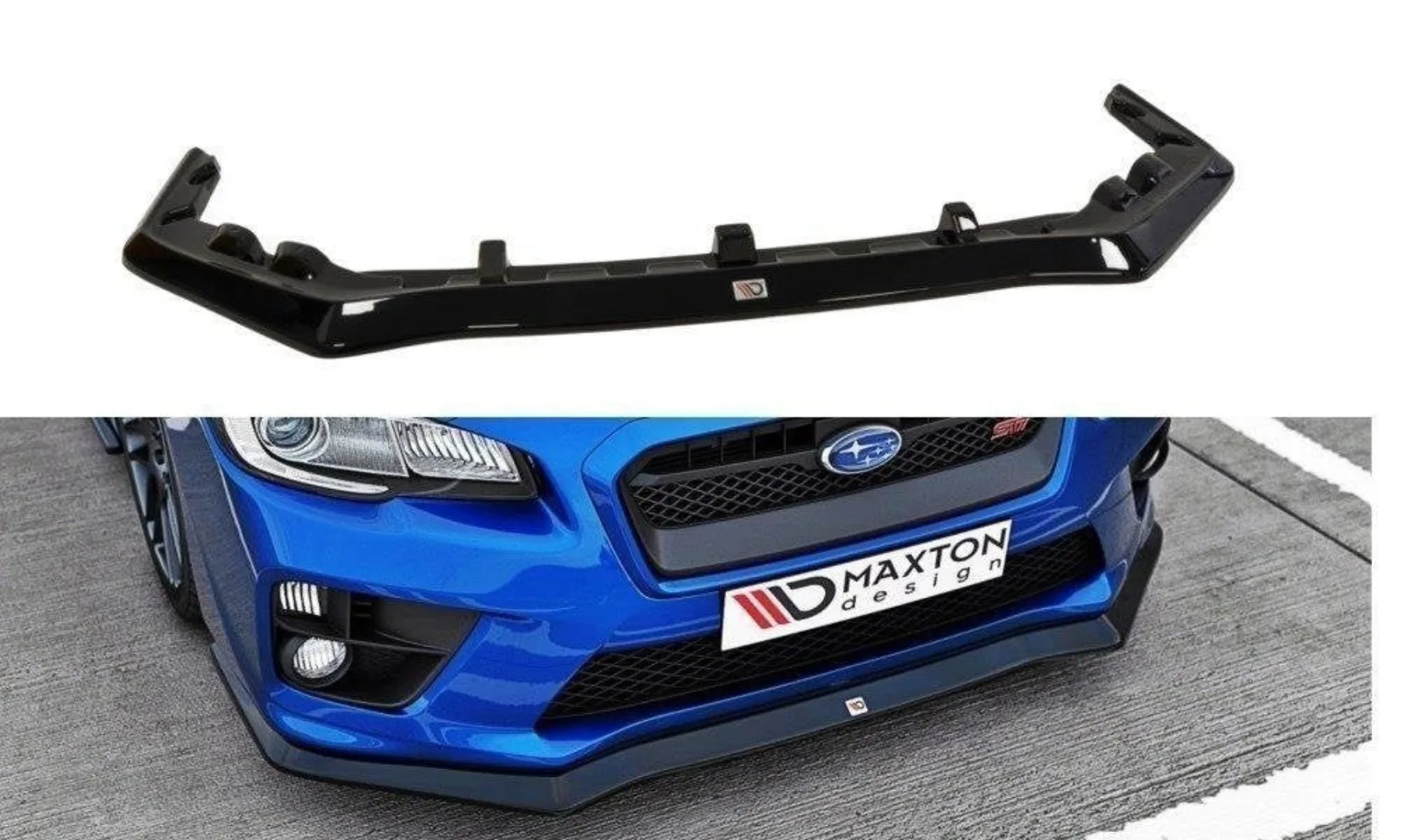 Front Splitter compatible with Subaru Impreza MK4 WRX STI V.1