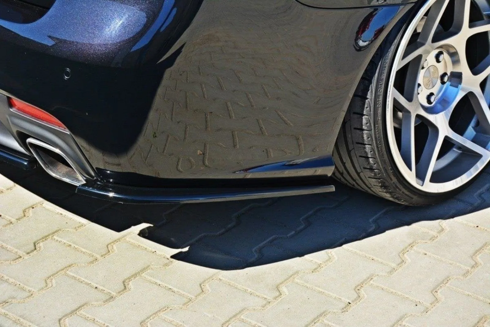 Rear Side Splitters compatible with Saab 9-3 Turbo X
