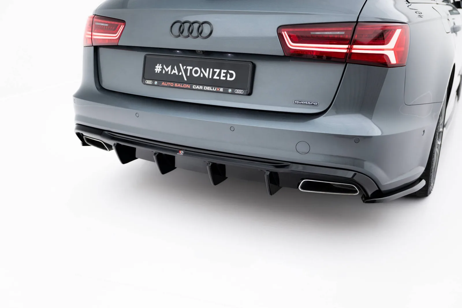 Rear Valance V.2 compatible with Audi A6 / A6 C7 S-line/ S6 C7 Facelift
