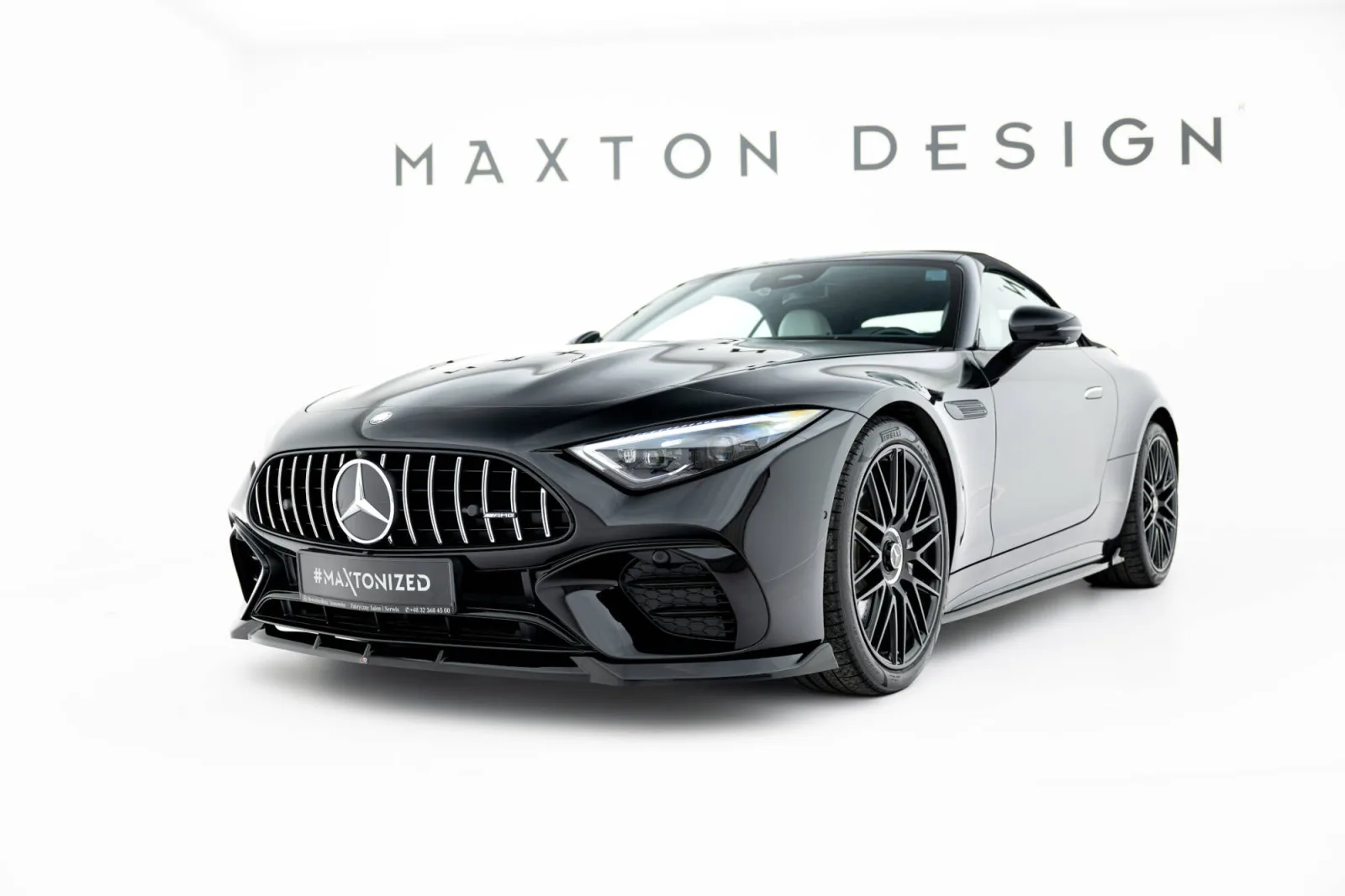 Front Splitter compatible with Mercedes-AMG SL 63 R232