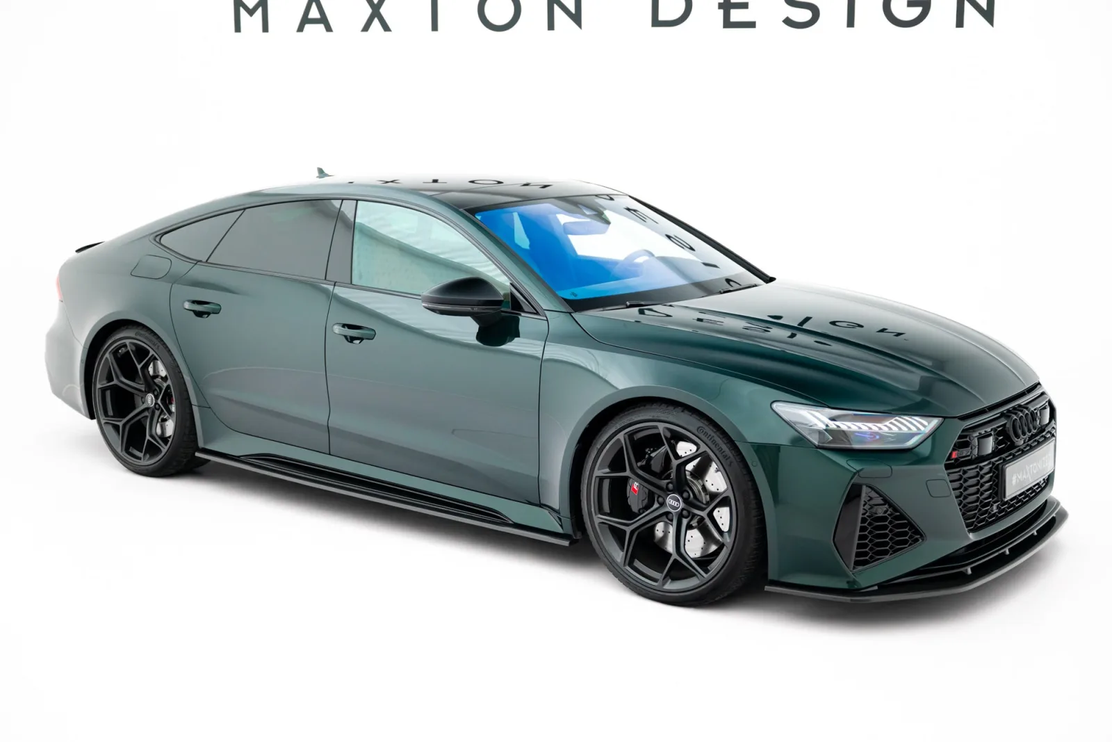 Prepreg Carbon Side Splitters compatible with Audi RS7 C8