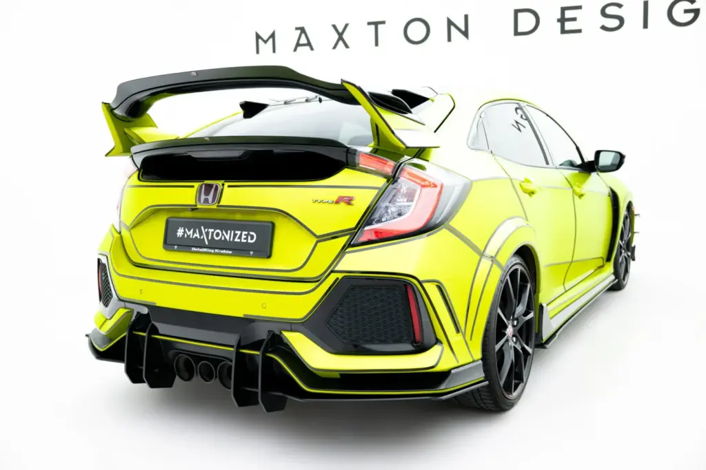Rear Valance Street Pro V.2 compatible with Honda Civic Type-R Mk10 / Mk10 Facelift