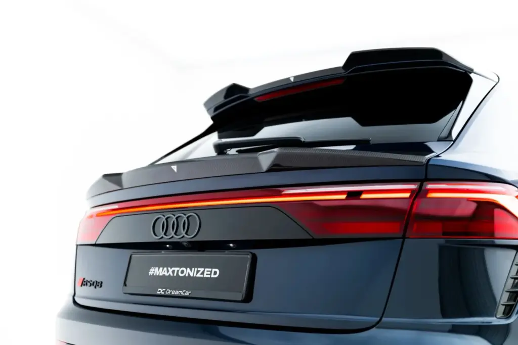 Carbon Spoiler Rear Boot Lid (Lower) Prepreg compatible with Audi RSQ8 Mk1 Facelift
