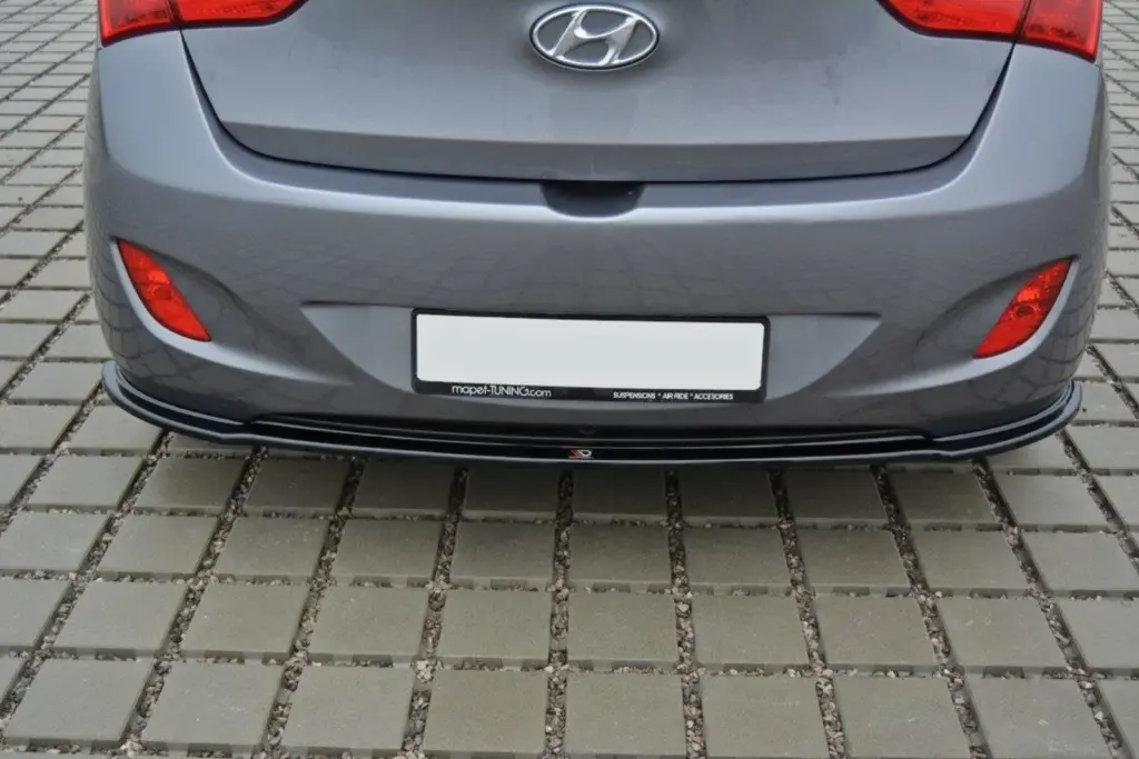 Rear Splitter compatible with Hyundai i30 mk.2