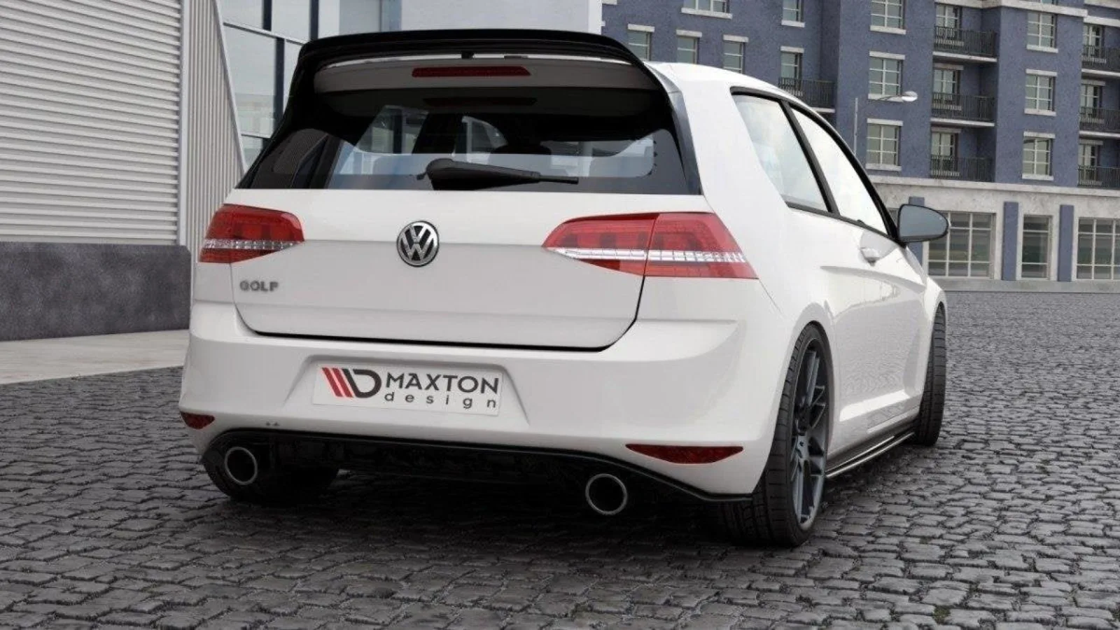 Spoiler Cap compatible with VW Golf 7 GTI Clubsport