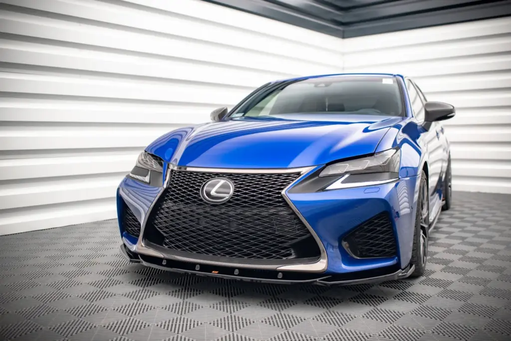 Front Splitter V.2 compatible with Lexus GS F Mk4 Facelift