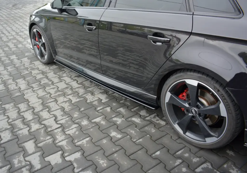 Side Skirts Diffusers compatible with Audi RS3 Sportback 8V Facelift