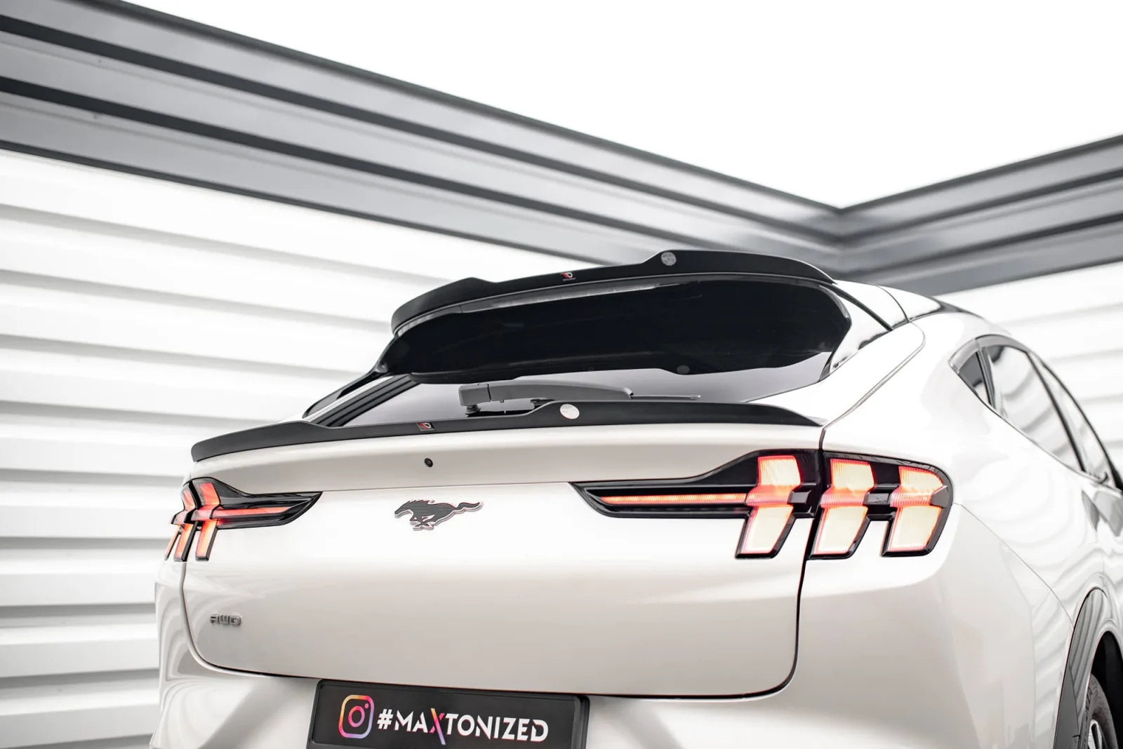 Lower Spoiler Extension compatible with Ford Mustang Mach-E Mk1