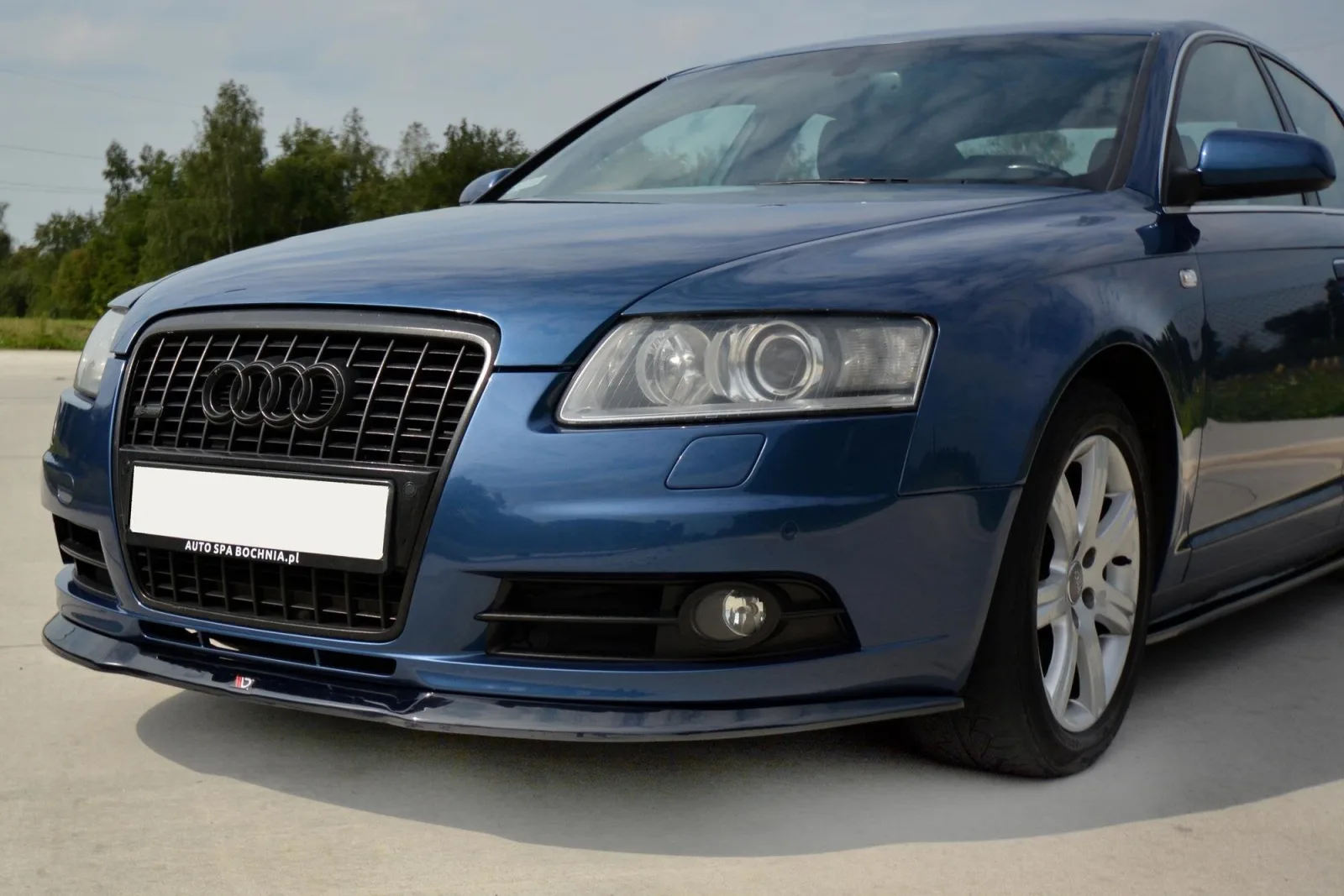 Front Splitter compatible with Audi A6 S-Line C6