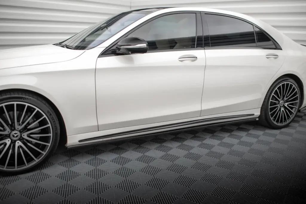 Side Skirts Diffusers compatible with Mercedes-Benz S Long AMG-Line W222