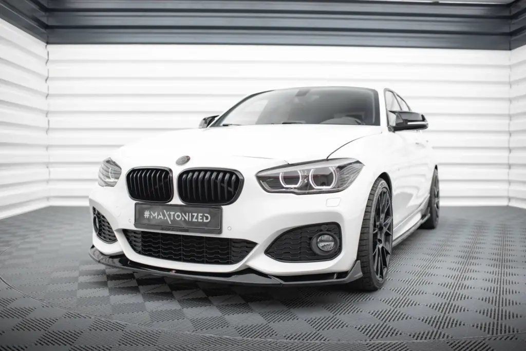 Front Splitter V.4 CSL Look compatible with BMW 1 M-Pack / M140i F20 Facelift