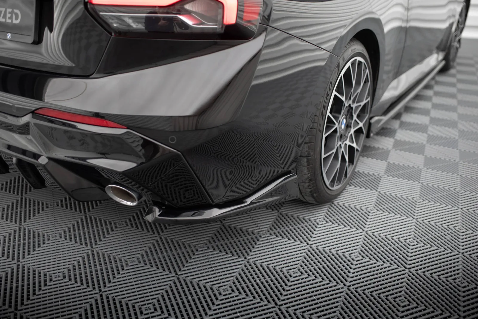 Rear Side Splitters V.4 compatible with BMW 2 G42