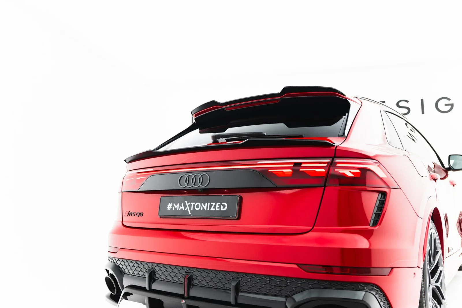 Lower Spoiler Extension V.2 compatible with Audi RSQ8 Mk1 Facelift
