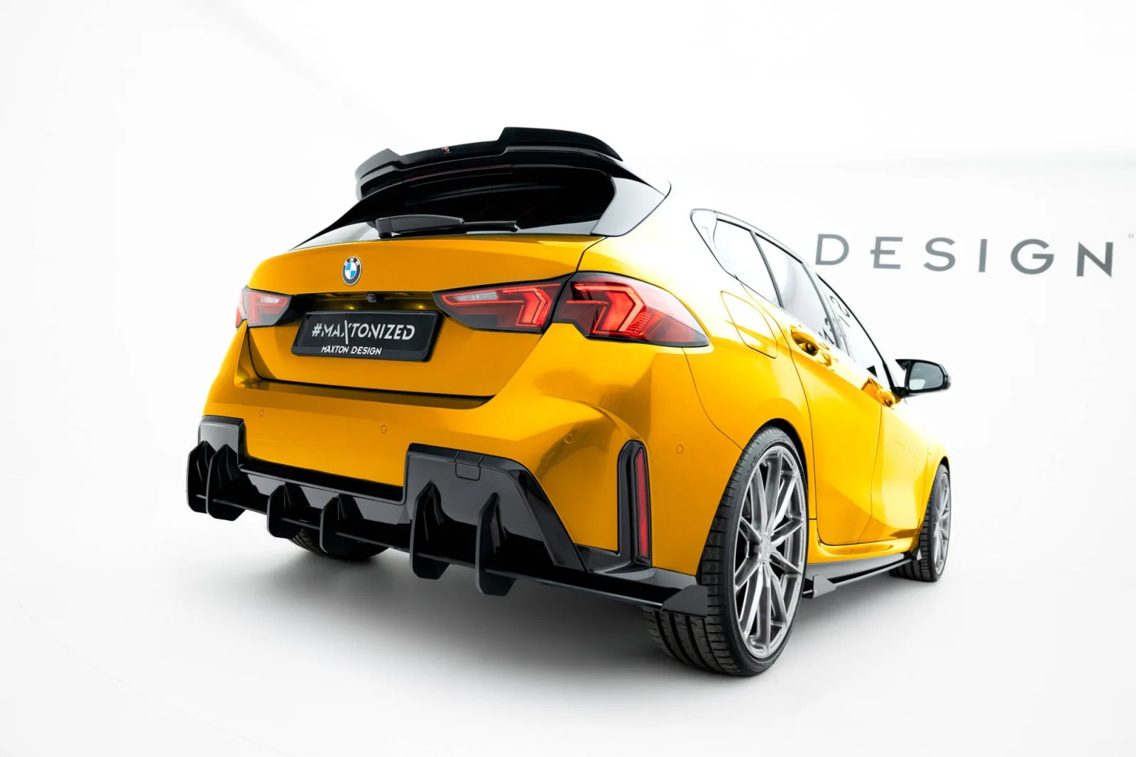 Rear Diffuser Street Pro + Flaps compatible with BMW 1 M-Pack F70