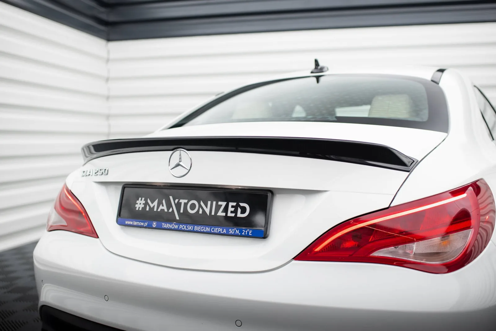 Spoiler Cap 3D compatible with Mercedes-Benz CLA C117 Facelift