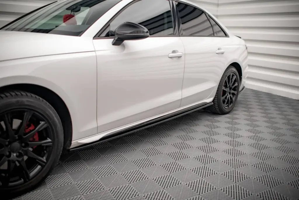 Side Skirts Diffusers compatible with Audi A4 B9 Facelift