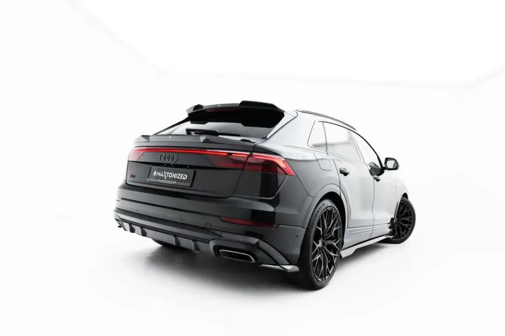 Carbon Spoiler Rear Boot Lid (Lower) Prepreg compatible with Audi SQ8 / Q8 S-Line Mk1 Facelift